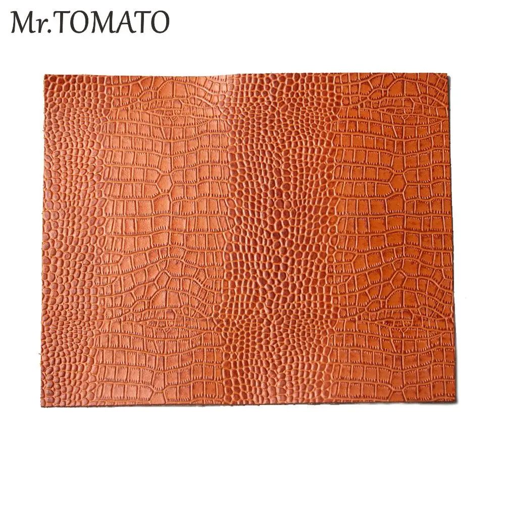 Натуральная Воловья кожа темно-коричневого цвета от 1 4 мм до 6 тиснение | Дом и сад