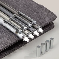 High Quality Deli Mechanical Pencil Full Metal 0.5MM/0.7MM For Professional Painting And Writing School Supplies Stationery Pens 6