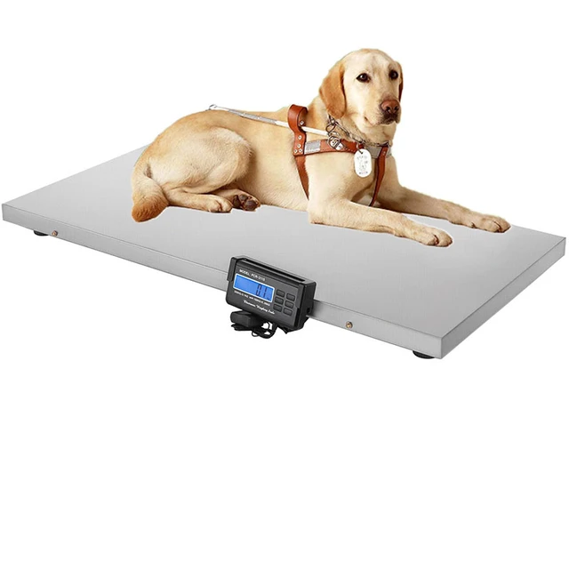 LARGE 440LB DOG DIGITAL PET WEIGHING SCALE for Shipping Veterinary  Livestock