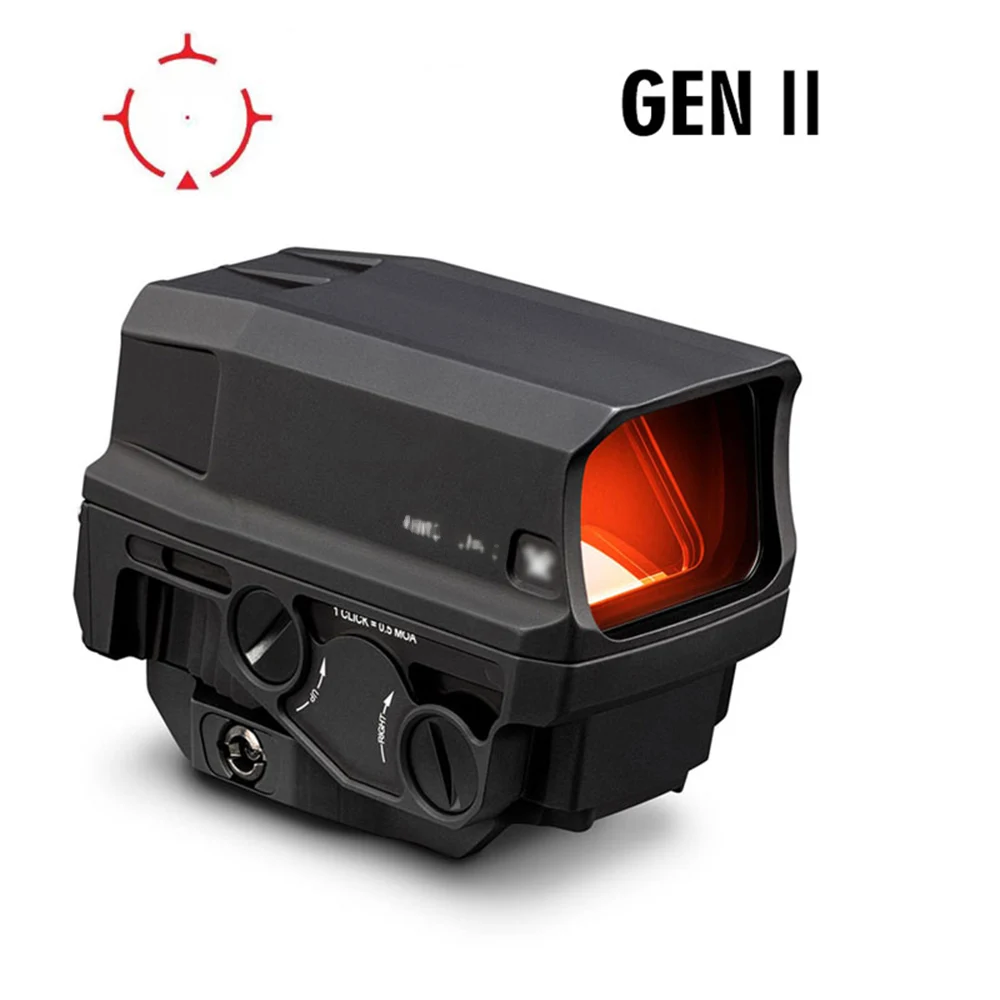 Тактическая улучшенная версия голографический прицел Red Dot Sight QD для 20 мм Picatinny Weaver