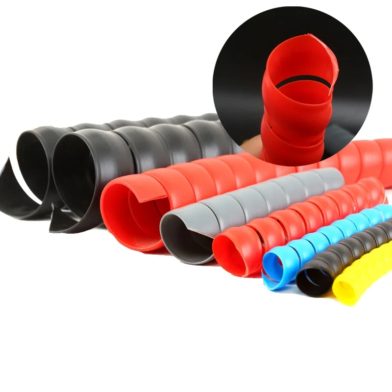 Spiral Cable Protector Line Winding Wire Cover Tube 8mm 1m/ 35mm 0.35m for Xiaomi M365 1S Pro Ninebot G30 Electric Scooter for electric scooter parts,electric bicycle cable