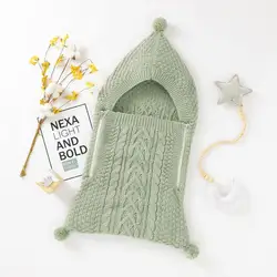 Sacos de dormir para bebés, sobres de punto para recién nacidos, para exterior, cochecito, 0 6M