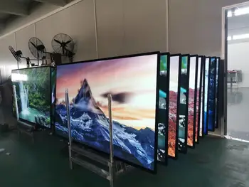 Online 100 Zoll Große Größe 4K Monitor Und Smart TV Mit Quad Core Prozessor 8G Speicher Und 1,5G Ram Android System 7,1 Fernsehen TV