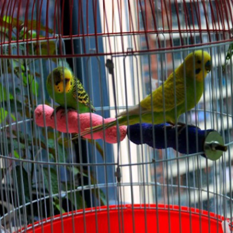 Pet Попугай Птицы игрушки жевательные шлифовальные коготь стенд Perches клетка Cockatiel