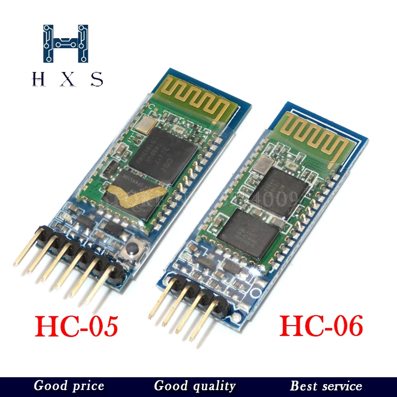 HC-05 HC05 беспроводной модуль для rduino серийный 6-контактный Bluetooth / HC-06 4-контактный