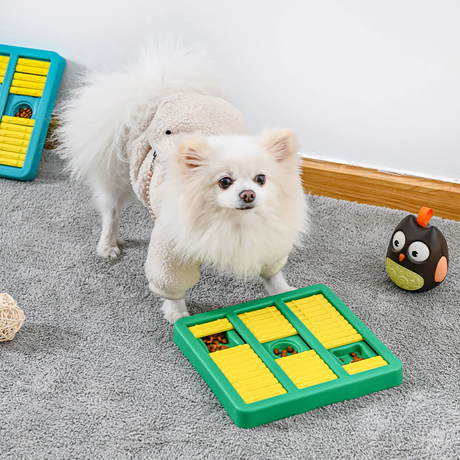 教育的なペットフードプレート インタラクティブな動物のおもちゃ スナックボウル 面白い犬 低速圧力 家庭用犬用 犬のおもちゃ Aliexpress