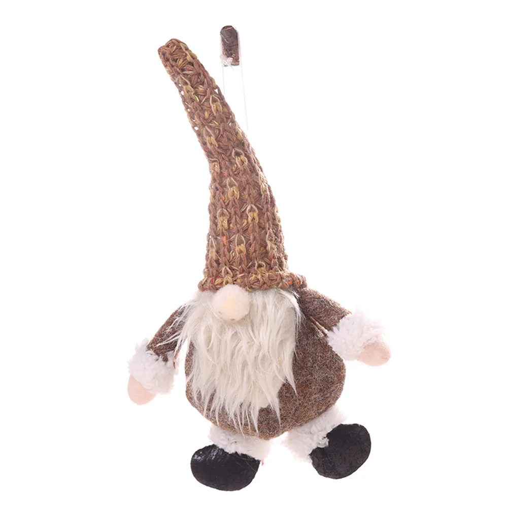 

Ornament Home Faceless Festival Mini Santa Christmas Tree Dwarf Gnome Decoration Non Woven Hanging Pendant Toy Doll