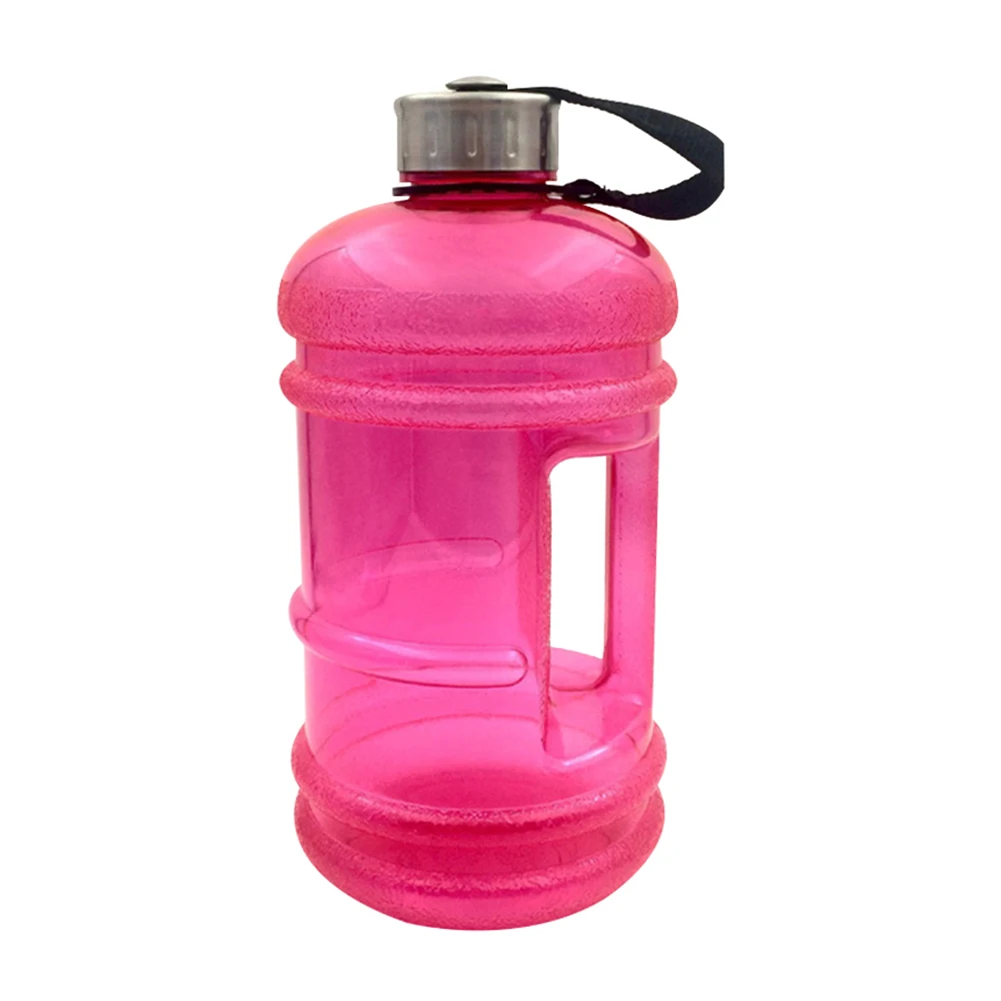 2.2L большая емкость, портативная пластиковая уличная бутылка для воды, спортивные бутылки для воды, герметичная, для кемпинга, скалолазания, бутылка для питья