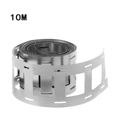 Wholesale 10M Lithium Battery Nickel Strip Li-ion Batteries Nickel Plate Belt Tape For 18650 Battery Storage Holder 0.15mm