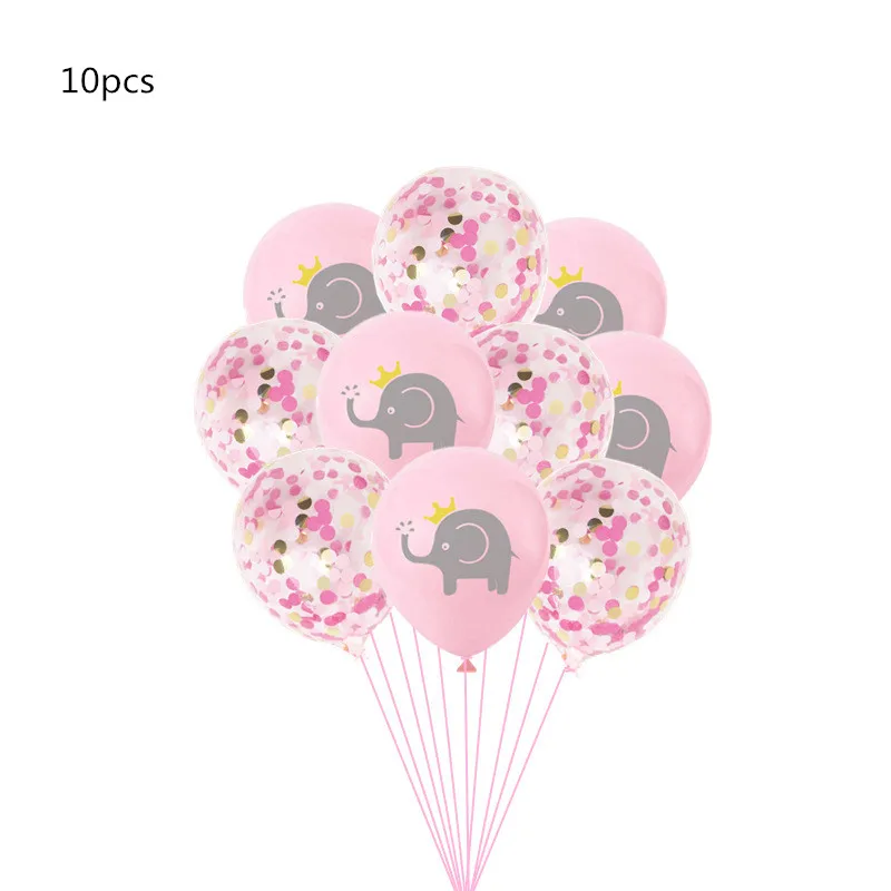 10 шт джунгли Животные Слон Тема 12 дюймов латексные шары Свадебный декор воздушные шары для детей и домашних животных день рождения Globos поставки