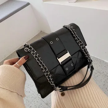 

Female Large Crossbody Bags For Women 2020 Leather Luxury Handbag Designer Sling Sac A Main Ladies Hand Shoulder Messenger Bag