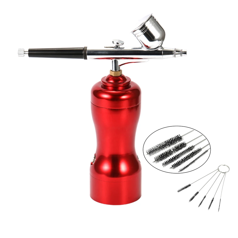 

Portable Mini Size Spray Pump Pen Air Compressor Set for Art Painting Tattoo Craft Cake Spray Model Beautiful Airbrush Kits