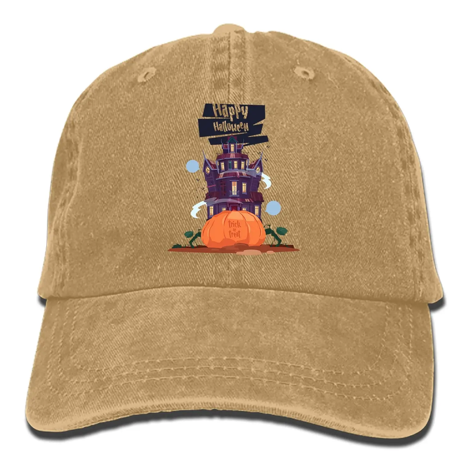 Унисекс трюк или лечение неструктурный хлопок Регулируемая шляпа, взрослый папа Кепка