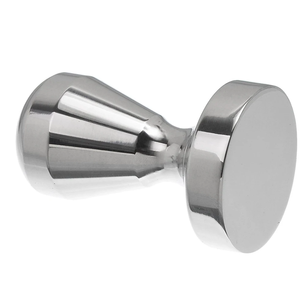 

2pcs Stainless Steel Coffee Tamper Modern Professional Barista Espresso Coffee Tamper Machine Coffee Bean Press Flat Base 59mm
