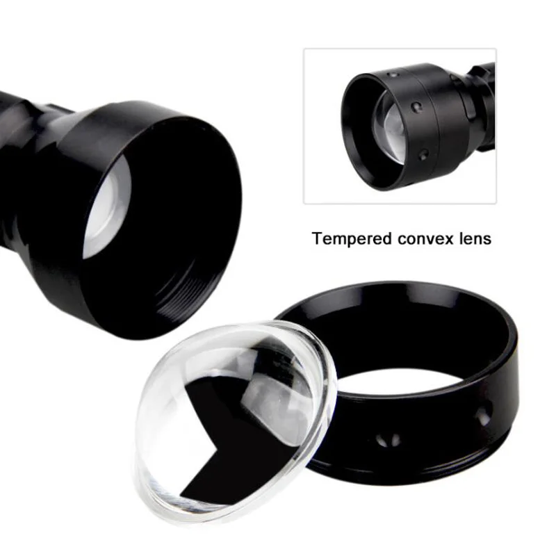 T50 LED Flashlight Long Range Infrared 10W IR 850nm Hunting Light Night Vision Torch 18650 Rechargeable Torch Oct#2