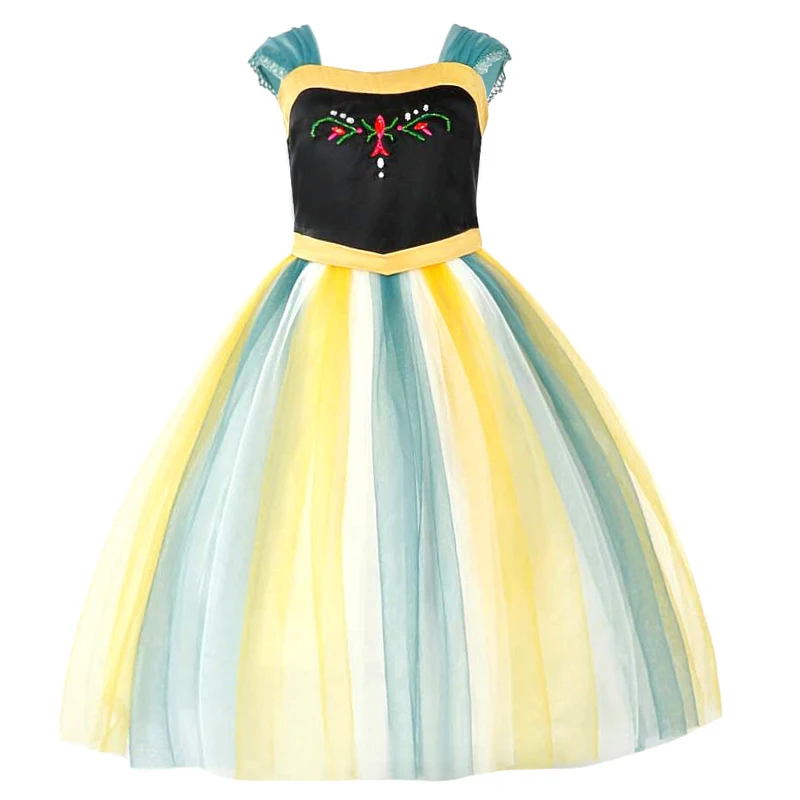 Christmas Gift baby girls Dress Cosplay Costume Party Dress dream Princess Dress 2020 new Year girl clothes 3-10 years old