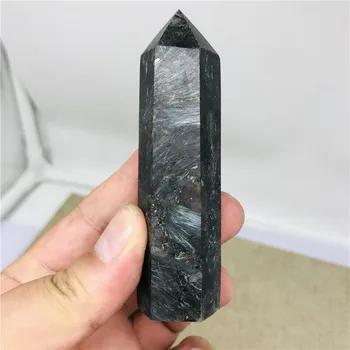 

Natural astrophyllite Obelisk Crystal Wand Point Healing