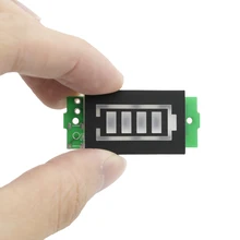 20 штук 1S 2 3S 4S один 3,7 V литиевая Батарея Ёмкость индикатор модуль 4,2 V Синий Дисплей по созданию электрических транспортных средств Батарея Мощность тестер