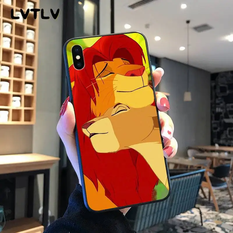 Cartoon anime Lion king