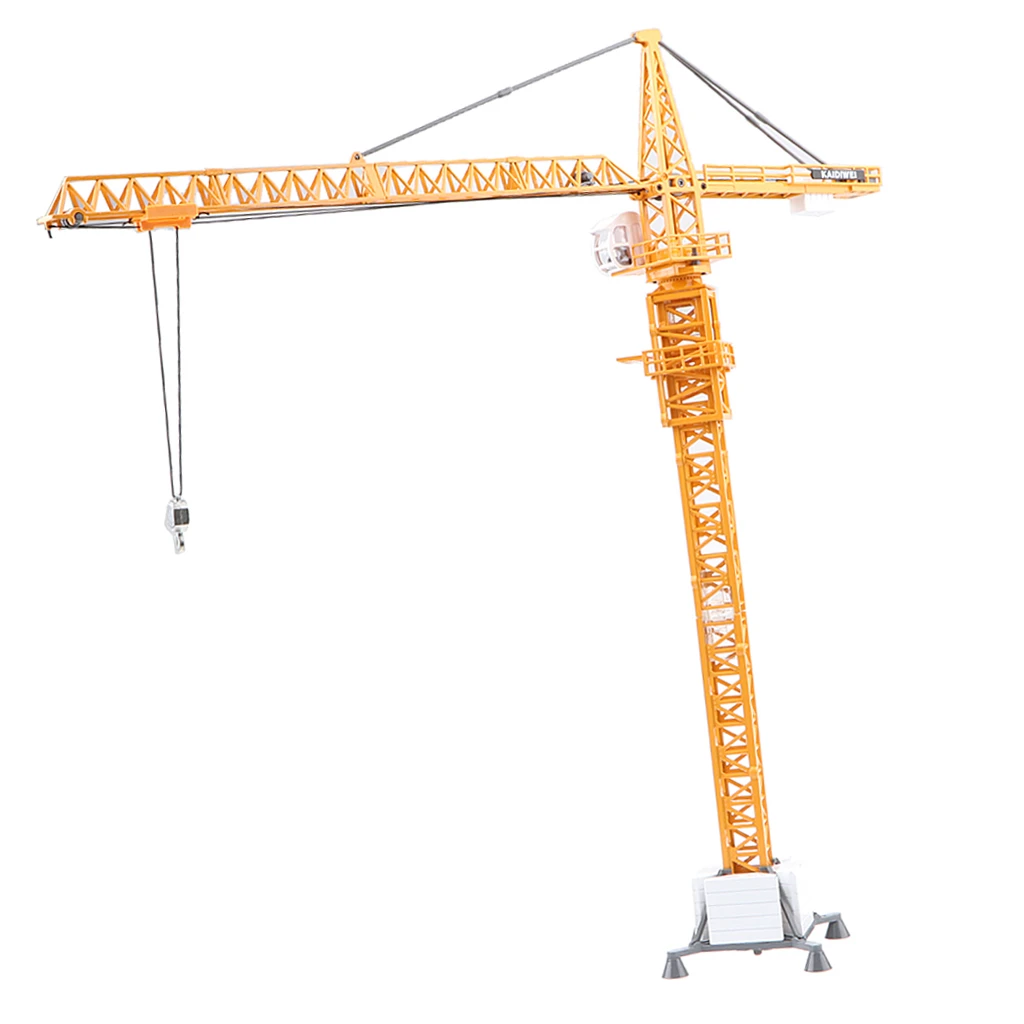 150 Tower Slewing Crane Model Diecast Metal Construction Vehicle Gift