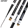 Goture Carbon Fiber Telescopic Fishing Rod 2.7m-6.3m 1/9 Power Hard Hand Pole Carp Fishing Feeder Rods for Stream Freshwater ► Photo 1/6