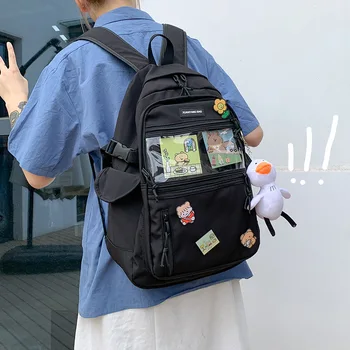 

School Bag Female 2020 Summer New Style Korean-style Nylon Waterproof Campus Student Backpack Outdoor Casual Backpack