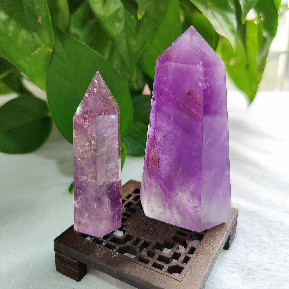 1 кг натуральный аметист точка палочка Towerpoint Джерси КРИСТАЛЛ ТОЧКА квартиры на