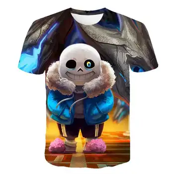

Summer Kid Undertale Game T-shirt 3D Printing Boy Cloths Short Sleeve Girl Retail Shirts Baby and teens T shirts Top Tee