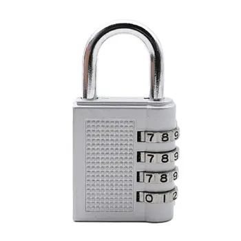 

4-digit Zinc Alloy Combination Lock Swimming Pool Gym 4 Zinc Alloy Code Lock Industrial Password Padlock Us214