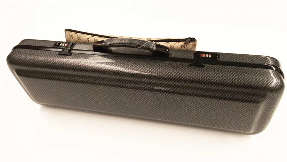 High Quality Violin 4/4 Full Size Composite Carbon Fiber Case Bow Holders Straps