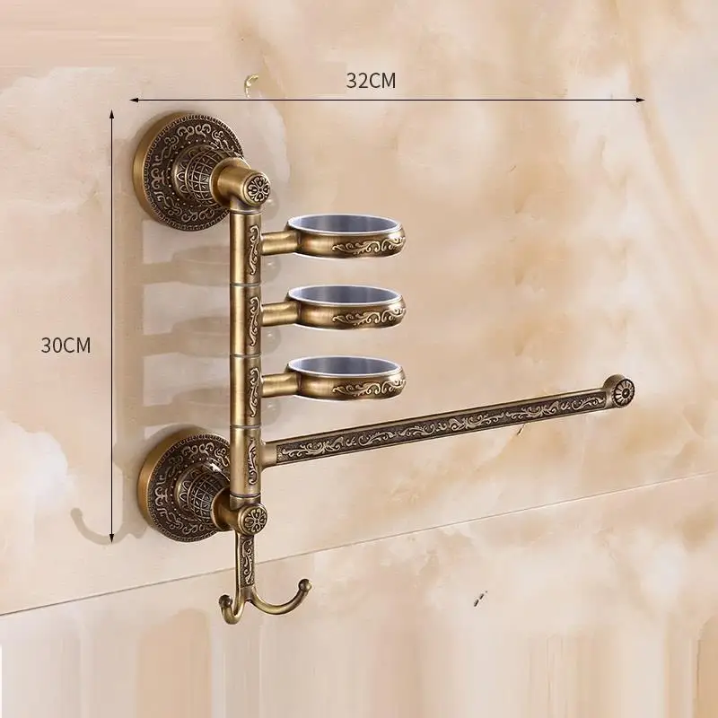Аксессуар Bagno Estante Badkamer аксессуары шкафы из стали для душа Banheiro вращающийся Аксессуары полка Полотенца стеллаж для выставки товаров Ванная комната организатор - Цвет: MODEL T