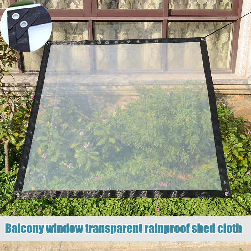 Hot Transparent Rainproof Shed Cloth Tarpaulin Lightweight Waterproof Tarp Cover Tent Shelter LSK99 | Дом и сад