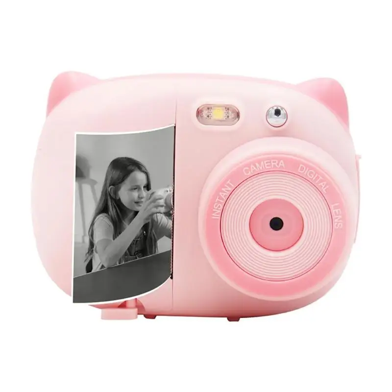 

P02 WiFi 1080P Kids Digital Camera 8MP DIY Photo Printing Video Recorder Camcorder Children Mini Cute Instant Print Camera Gift