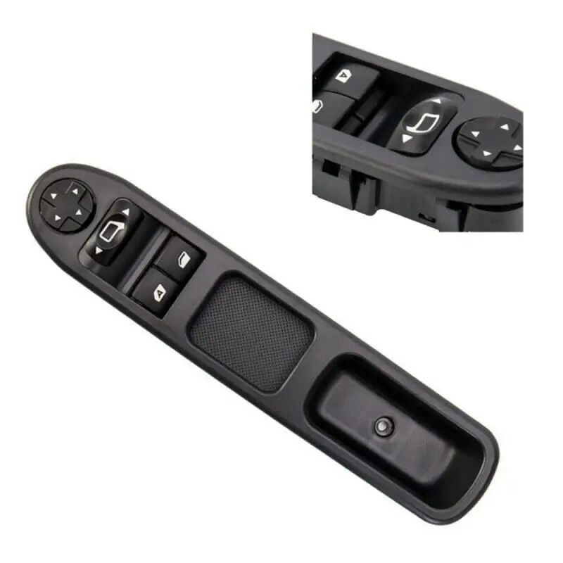 Delantera izquierda del lado del conductor de Control maestro interruptor de la ventana para Peugeot 207 Citroen C3 para Picasso 2007-2014 6554.QC