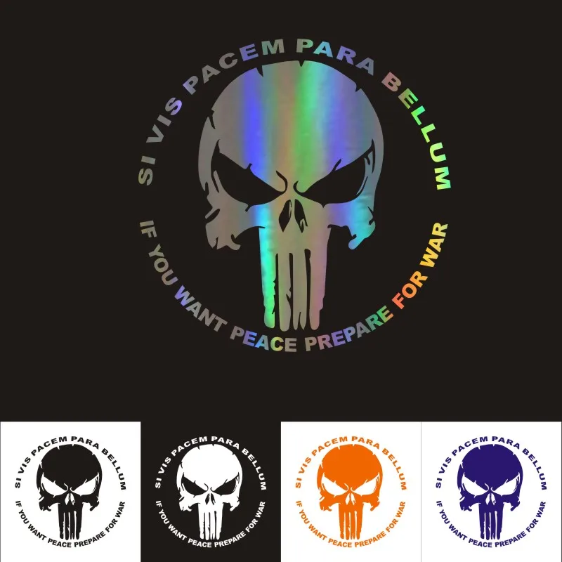 Adesivo The Punisher 12cm x 16cm - iPamp Stickers