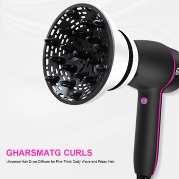 

Universal Hair Dryer Diffuser for Fine Thick Curly Wave and Frizzy Hair