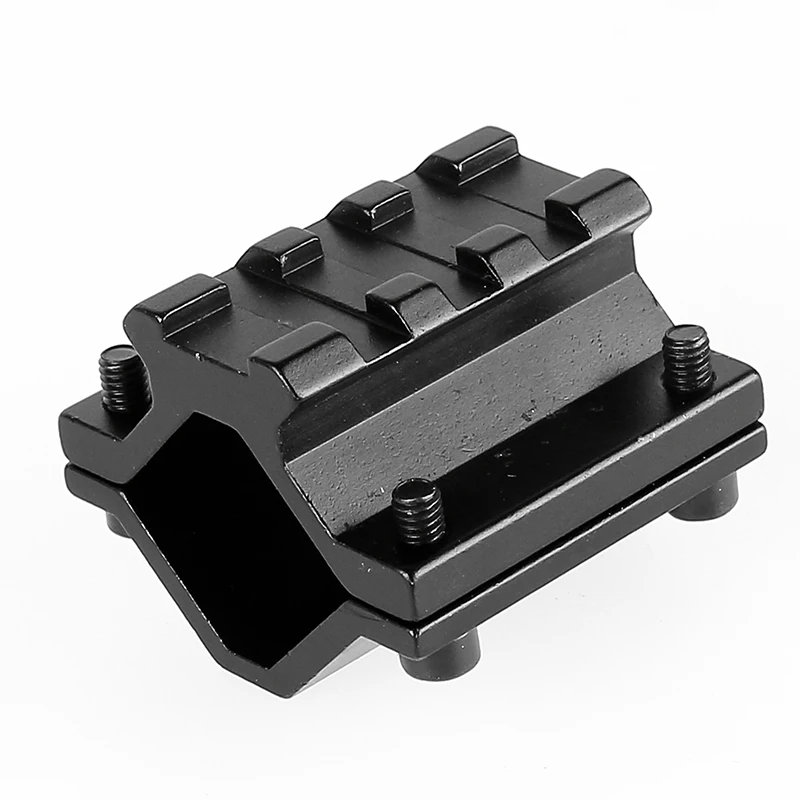 Weavermount охотничий Универсальный Регулируемый одиночный рельс Picatinny Weaver Barrel Mount с 3 слотами прицел инструмент