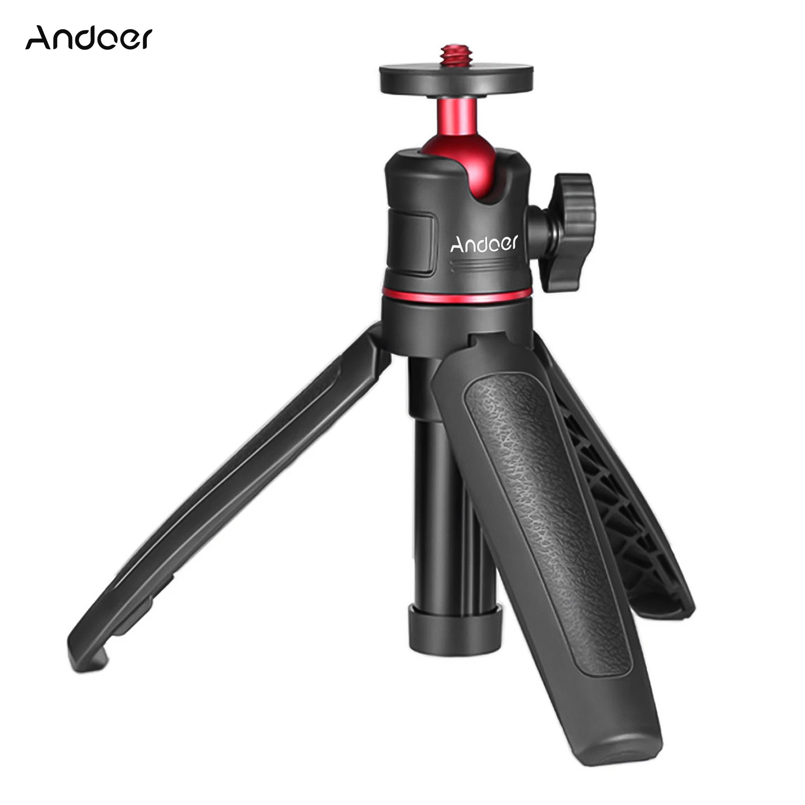 Andoer MT 08 Mini Extendable Desktop Tripod Handheld Selfie Stick