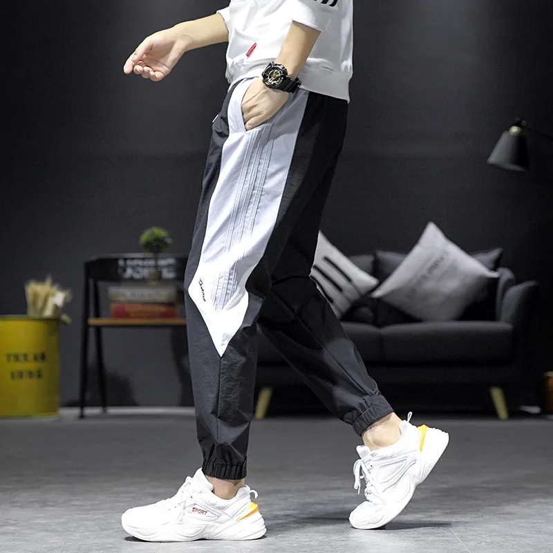 

2020 Spring Main Push Large Size Japanese-style Interior Webbing Embroidered Gymnastic Pants M-5x Hk68-