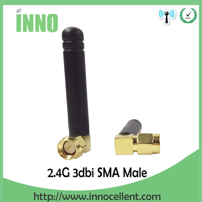 20pcs 2,4 Ghz антенна wifi SMA разъем 2~ 3dbi 2,4 ghz wifi антенна wi fi антенна небольшого размера Водонепроницаемые антенны