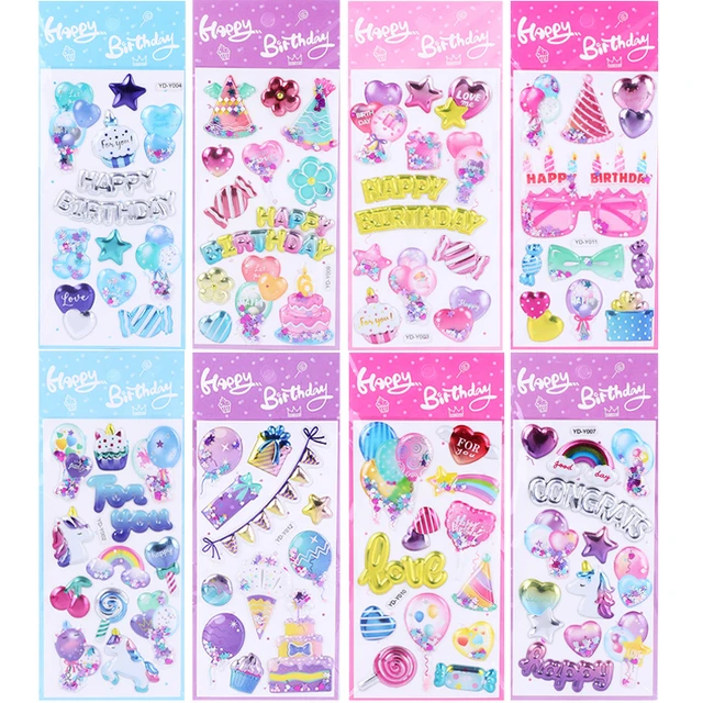 BALLOON PLANNER Stickers I-207, Balloon Stickers