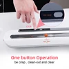 White Dolphin Kitchen Storage Packaging Vacuum Food Sealers Machine 220V 110V Sealing Machine With 10pcs Vacuum Bags 5