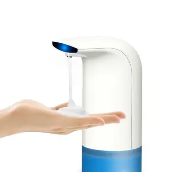 

350ml Automatic Sensor Soap Dispenser Waterproof Foam Hand Washer Soap Pump Dispensers Touchless Dispenser for Bathroom Kitchen