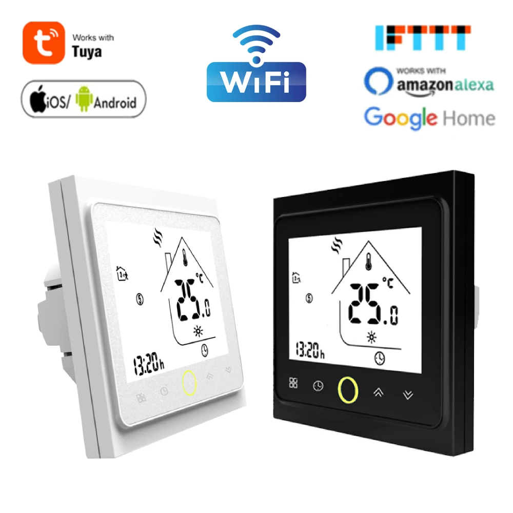 Термостат Wi Fi для воды/электричества/газа контроллер температуры Alexa Google Home Tmall