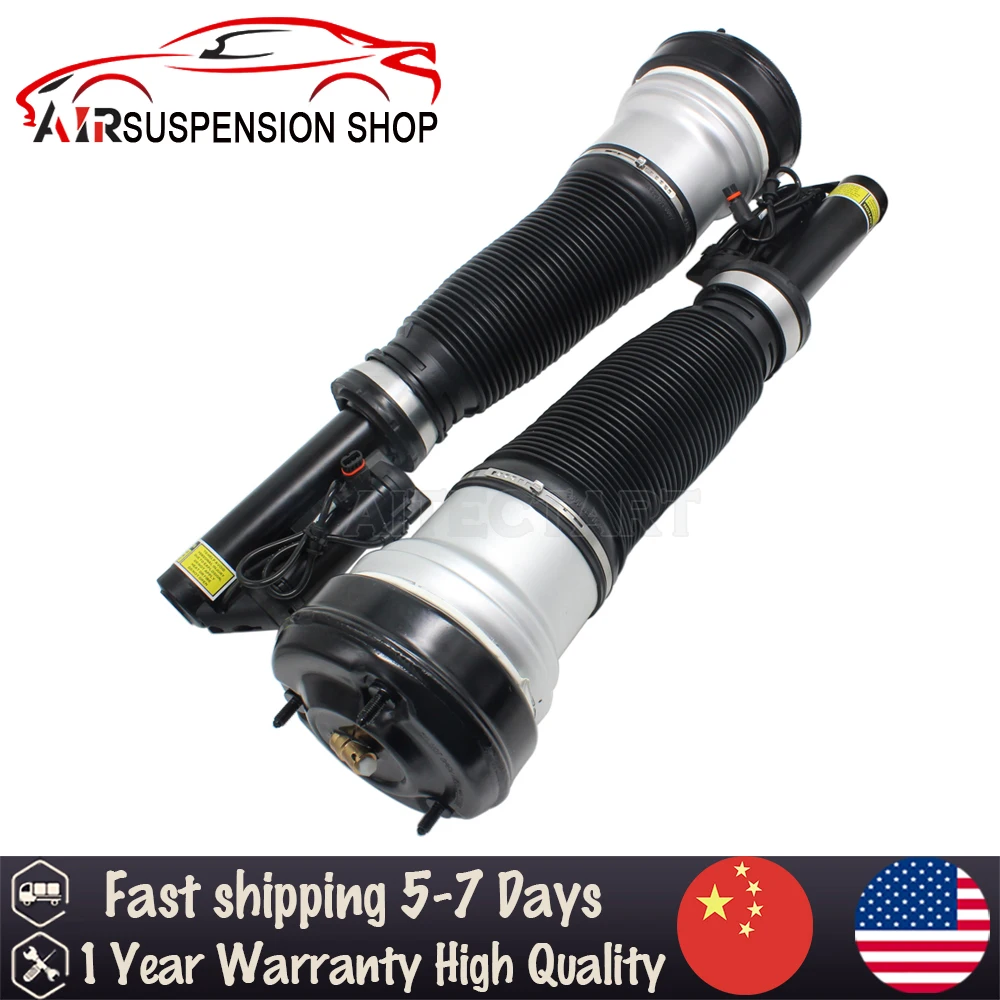 

2PC Front Shock Absorber Strut For Mercedes Benz S-Class W220 2Matic 2003-2006 Airmatic Air Suspension 2203202438 2203205113