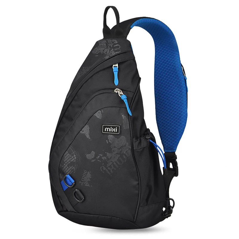 Best Seller Fashion Backpack School-Bag Messenger Mixi One-Shoulder Travel Black Boys Men for Male wGKr7A1q