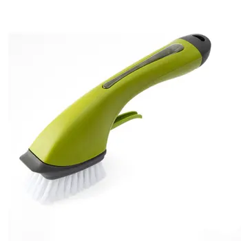 

Add liquid long handle cleaning brush home stove small brush kitchen wash pot brush tile sink gap cleaning brush