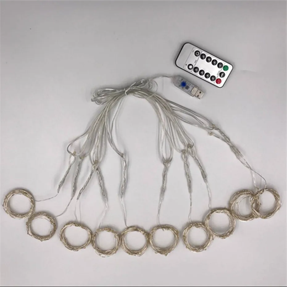 Рисунок 3 - СВЕТОДИОДНАЯ Гирлянда-занавес из медной проволоки