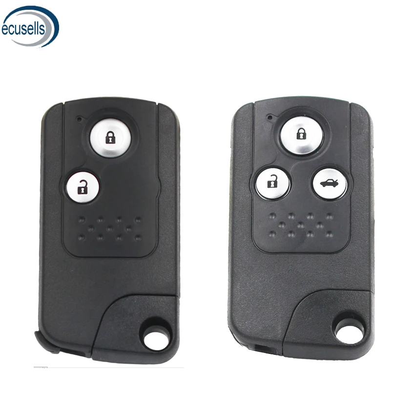 2 кнопки 3 кнопки дистанционного ключа оболочки чехол Брелок для HONDA Civic Accord CR-V Odyssey ремонт умный дизайн