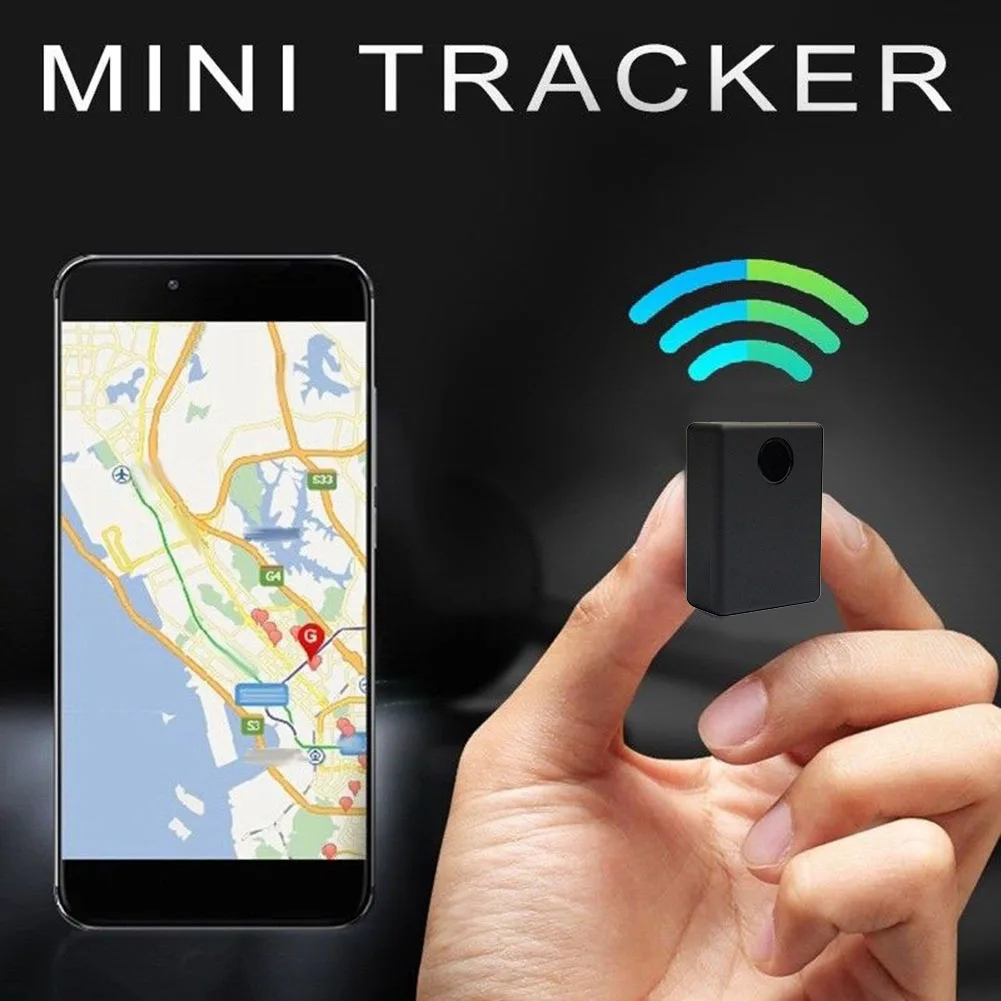 

DJSona GSM Mini GPS Tracker Car Listening Device in Acoustic Alarm Mini GSM Device Voice System Quad Band GPS Tracker
